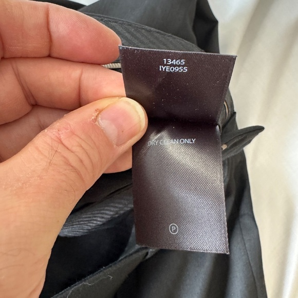 Haggar Men's Chino Casual Dress Pant Black Size Tag: 32x32 Flat‎ Front Trouser - Picture 7 of 14